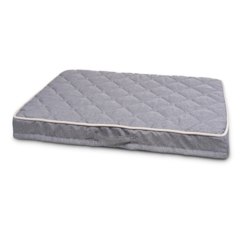 Buy Petlife Odour Resistant Orthopedic Quilted Mattress Grey MyDeal