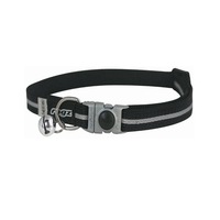 Rogz Alleycat Safeloc Collar Black