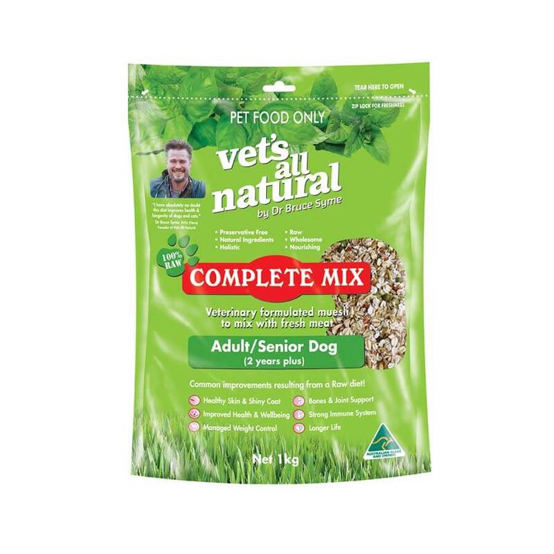Vets All Natural Complete Mix for Adult Dogs 1KG