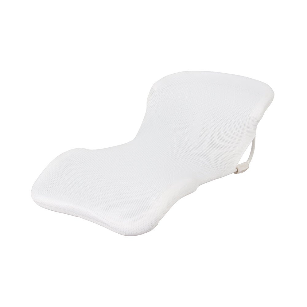 Childcare Baby Bath Simple Easy and Non-slip Feet Bathing Support Insert - White