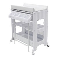 Valco Baby Pax Plus Change Table/Changing Bench for Newborn/Infant Nursery  Grey