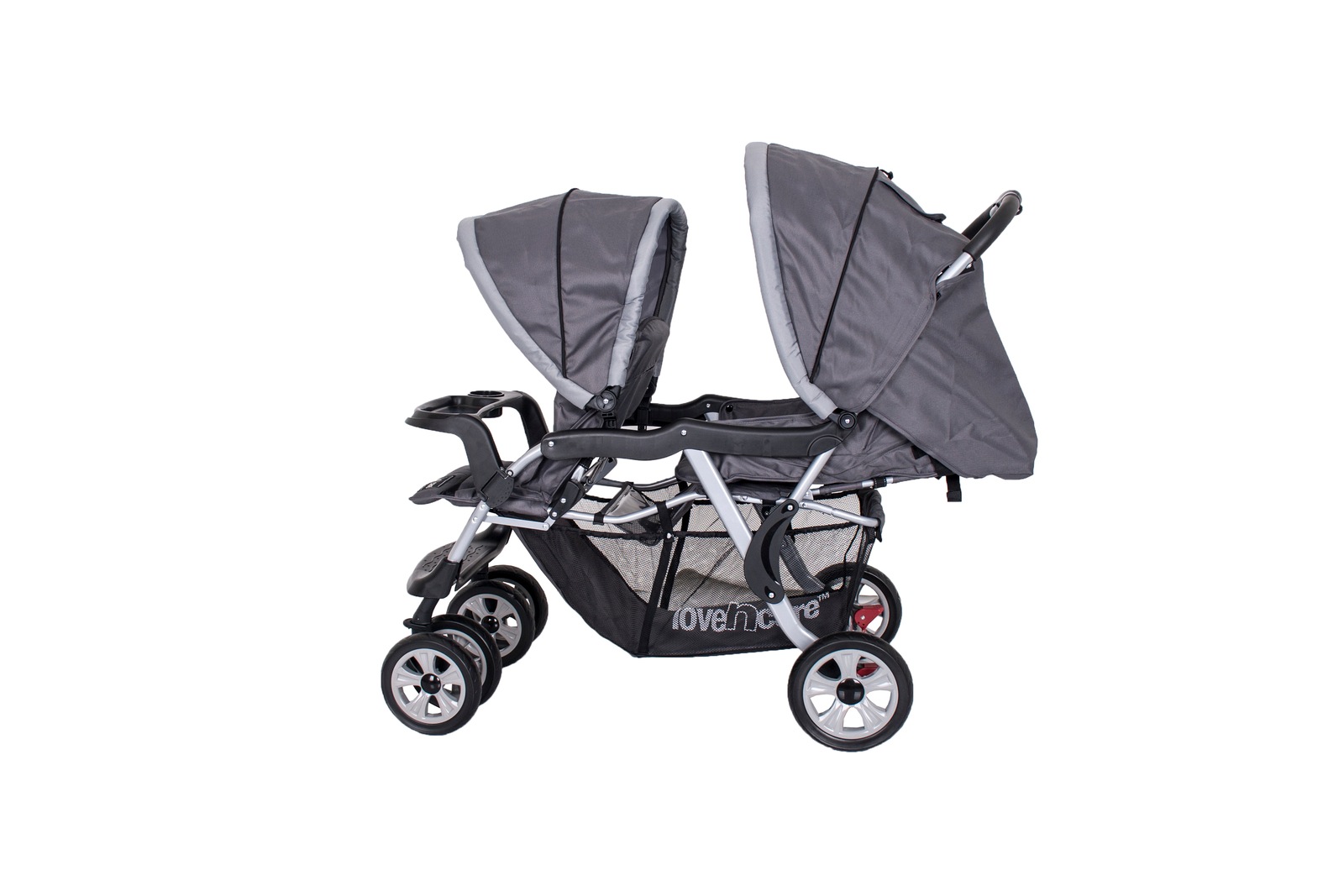 love n care twin pram