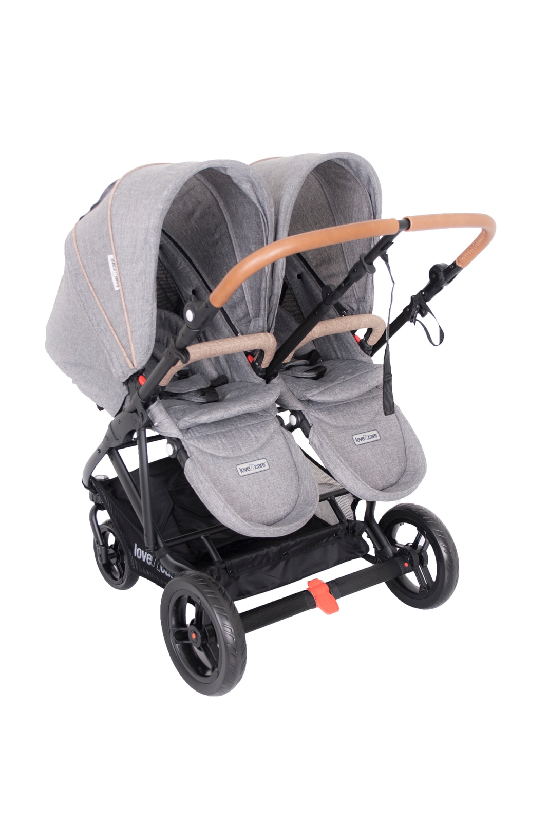 love and care double pram