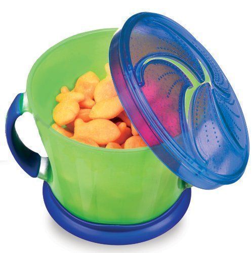 Munchkin Spill Proof Baby Snack Cup 1Pk Assorted Randomly Selected