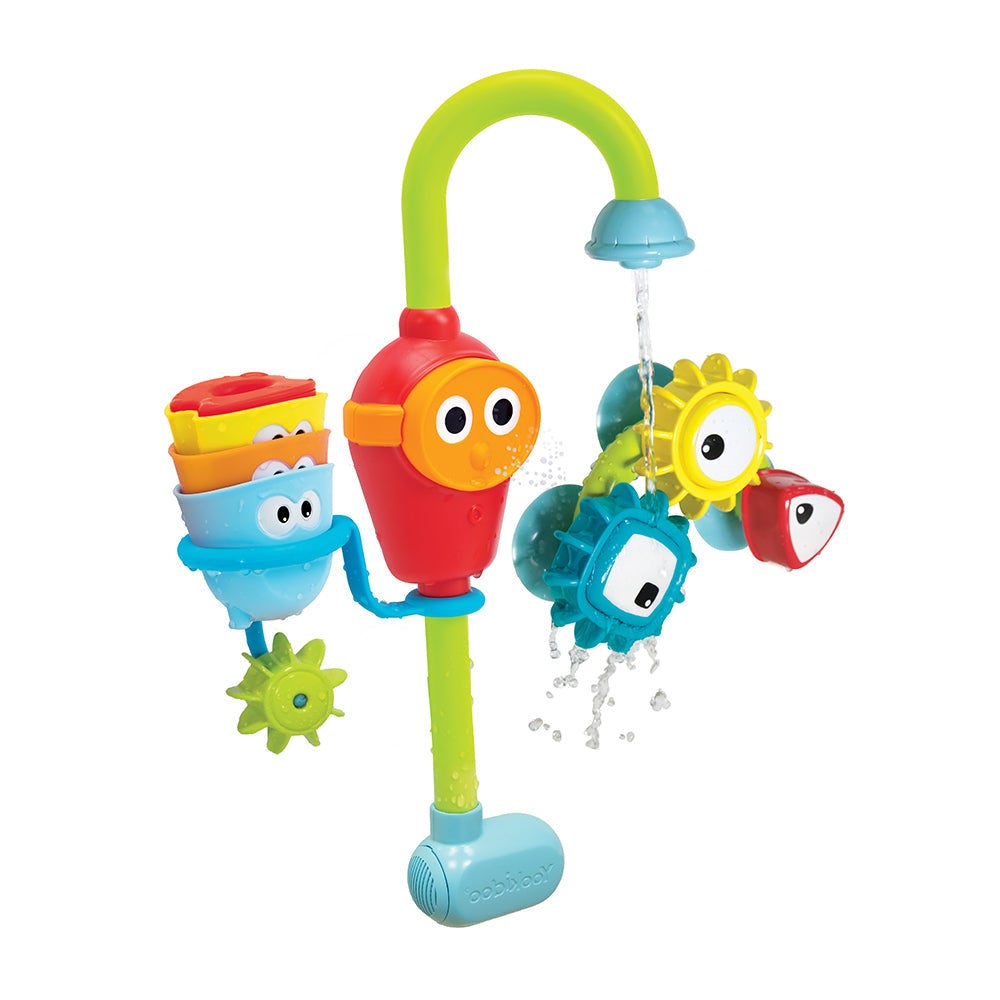 Yookidoo Battery Operated Bath Toy Spin N Sort Spout Pro With 3 Interchangeable
