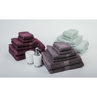 7 Pieces 100% Cotton Bath Towel or Bath Sheet Set 550GSM 29 Colors