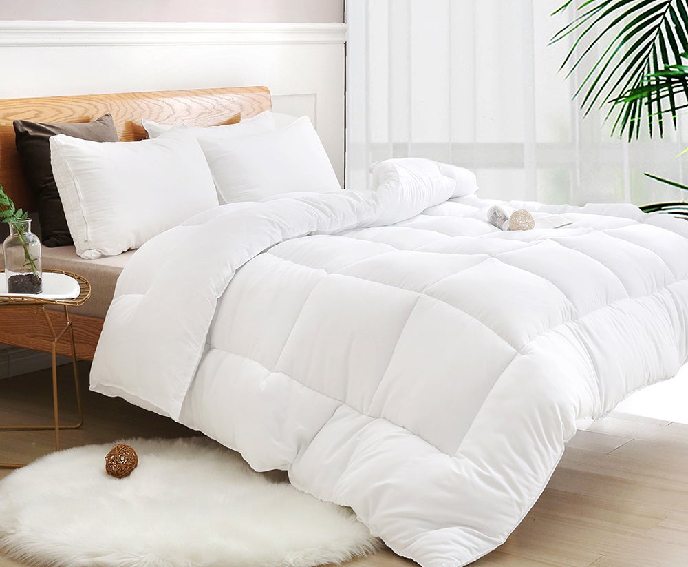 Premium 800GSM Super Ultra Warm Microfibre Winter Quilt Doona Duvet All Bed Sizes