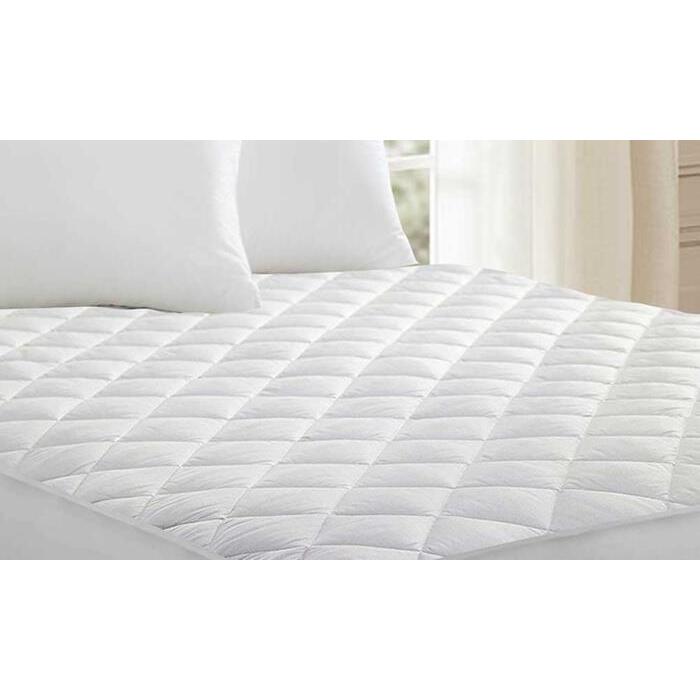 Queen Size Bed Quilted 100% Cotton Waterproof Fully Fitted Microfibre Mattress Protector 152x203x40cm Anti Allergy