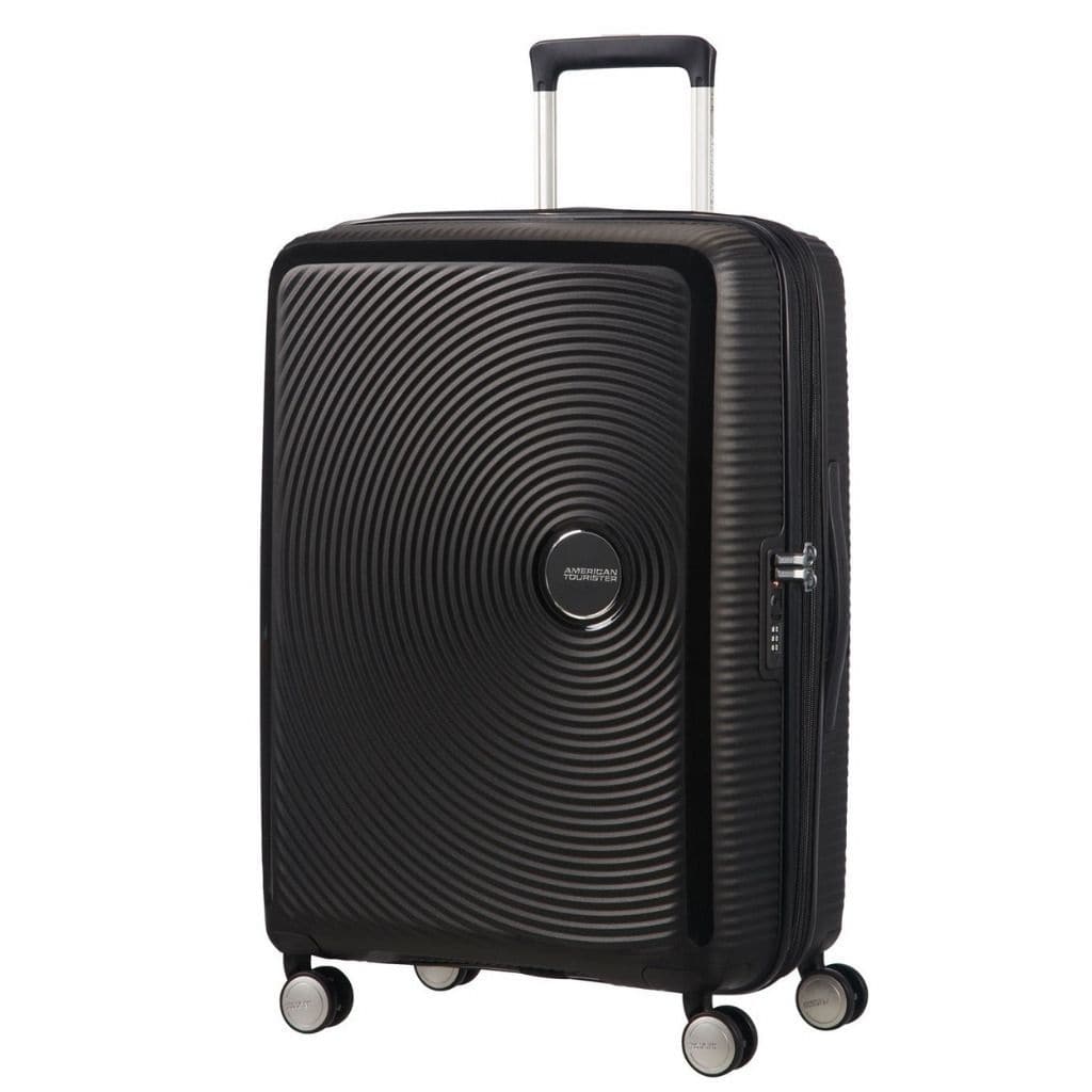 American Tourister Curio Expander Medium Suitcase - Black