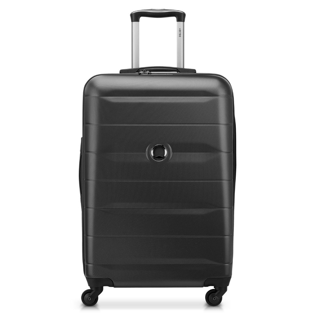 Delsey best sale luggage black