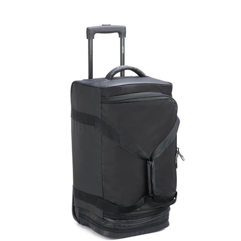 Buy Delsey Raspail Trolley Duffle 57cm Luggage - Black - MyDeal