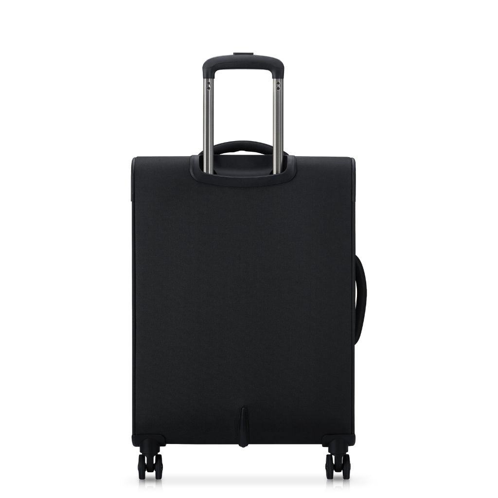 Securitech By Delsey Vanguard 66cm Medium Exp Softsided Luggage - Black