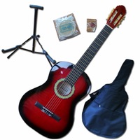 Axiom Beginners Guitar Pack - Full Size Red