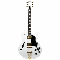Axiom Columbia Archtop Electric Guitar - White