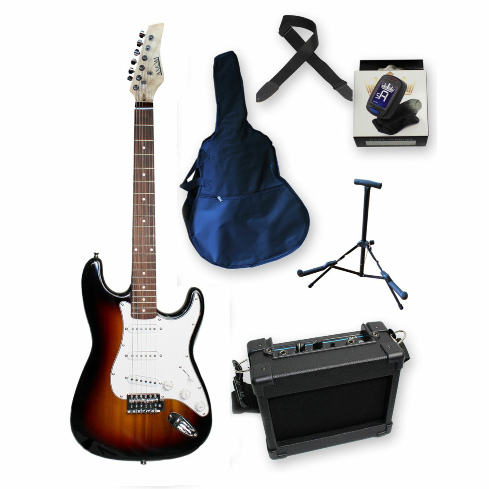 Axiom Discovery Beginner Electric Guitar Pack SB