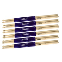 Axiom Drumsticks - 7A Maple Wood Tip - 6 PACK