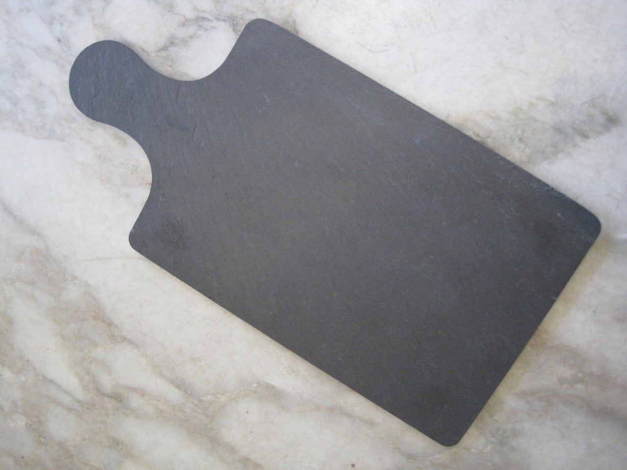Black Slate Serving Board with handle