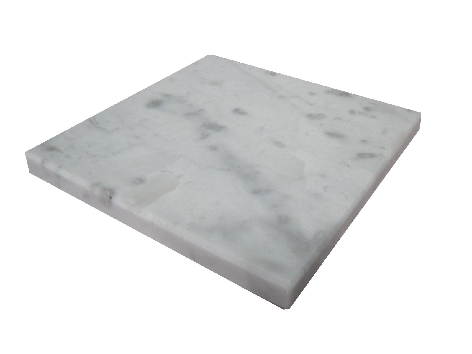 Square White Marble Pot Stand or Trivet