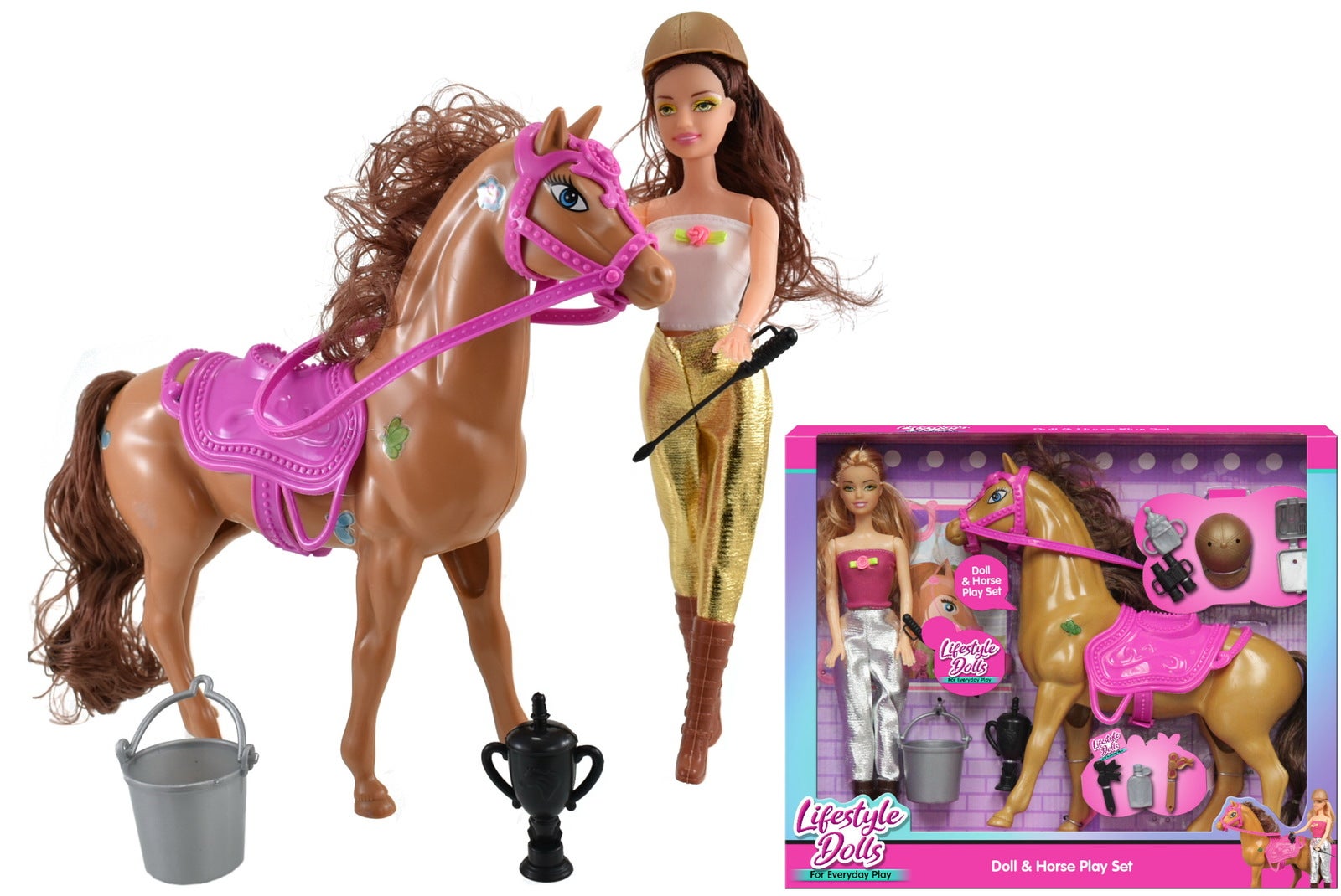 Equestrian Doll Set