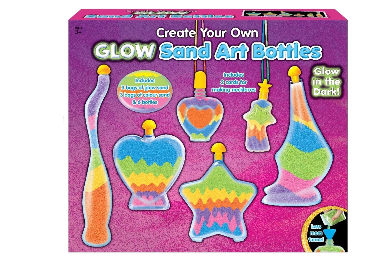 Glow Sand Art Bottles