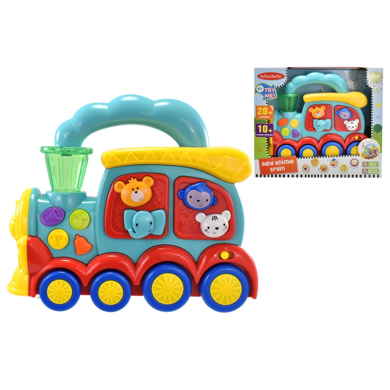 Infunbebe Baby Animal Train Buy Baby Toddler Toys
