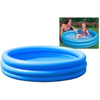 Intex 3 Ring Inflatable Pool Crystal Blue (1.14m x 25cm)