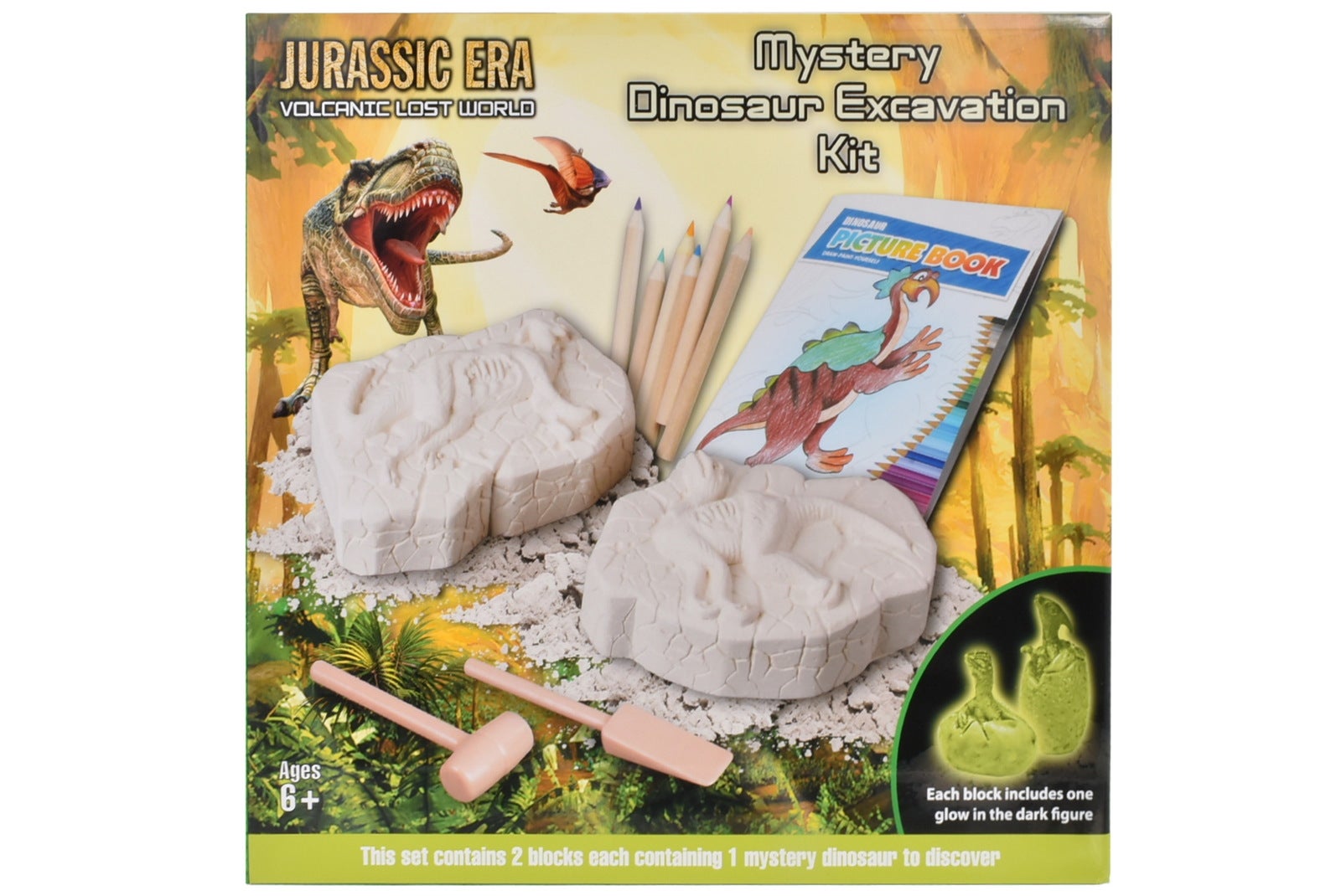 Mystery Dinosaur Excavation Kit