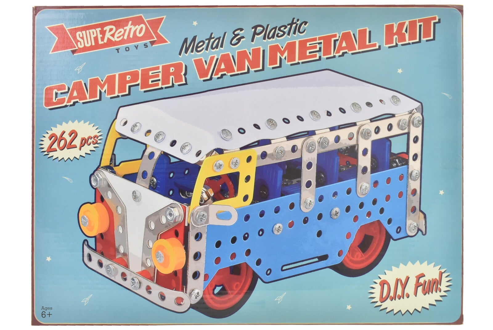Retro Camper Van Metal Kit