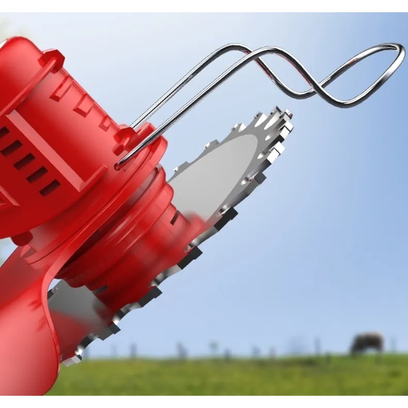 Buy 24V Lithium Cordless Whipper Snipper Trimmer Lawn Grass Brush Cutter + Battery MyDeal