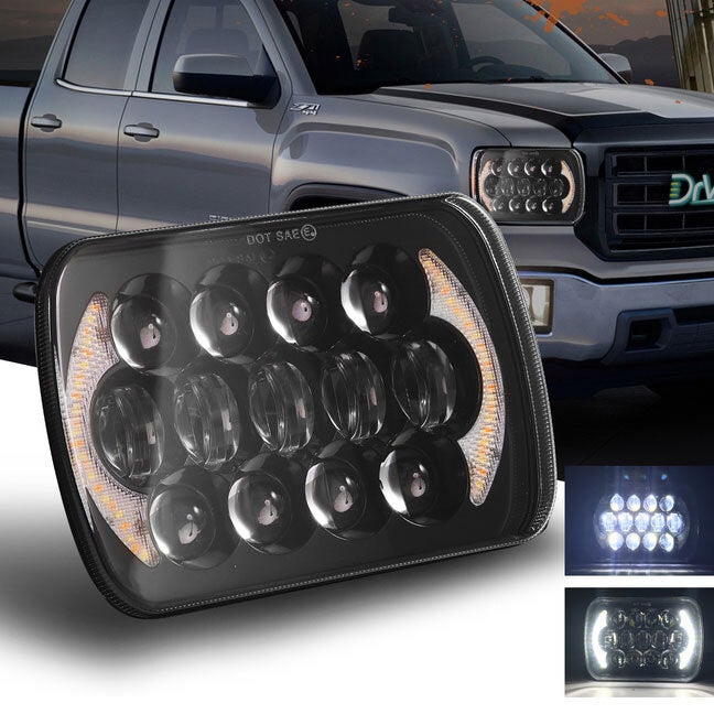 7Inches 210W LED Work Light Bar Offroad Driving Lamp 4WD ATV Spot Floodlight