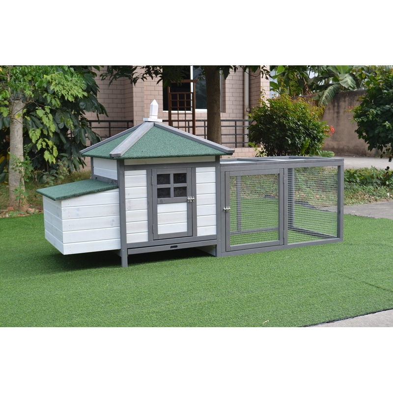 Buy PawHub Chicken Coop Rabbit Hutch Guinea Pig Ferret Cage Hen House ...