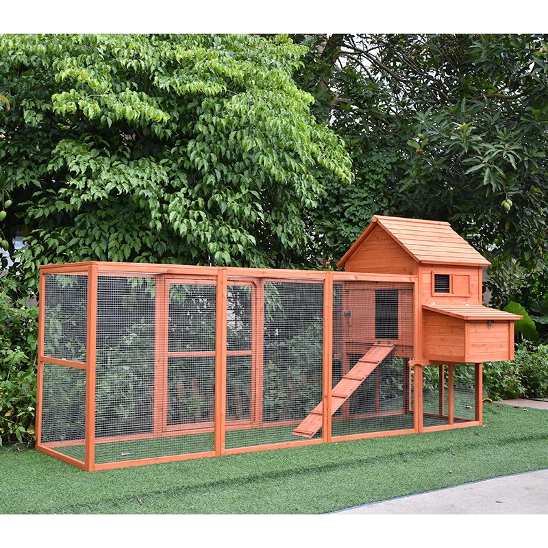 Buy PawHub Extra Large 3.1 Meters Wooden Chicken Coop with run Rabbit ...