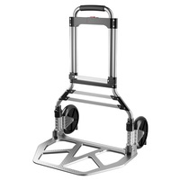 Foldable Hand Trolley Truck Trolley Aluminum Max Load 160KG