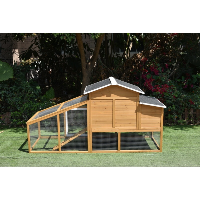 Buy PawHub Large 2 Meters Wooden Chicken Coop Rabbit Hutch Guinea Pig
