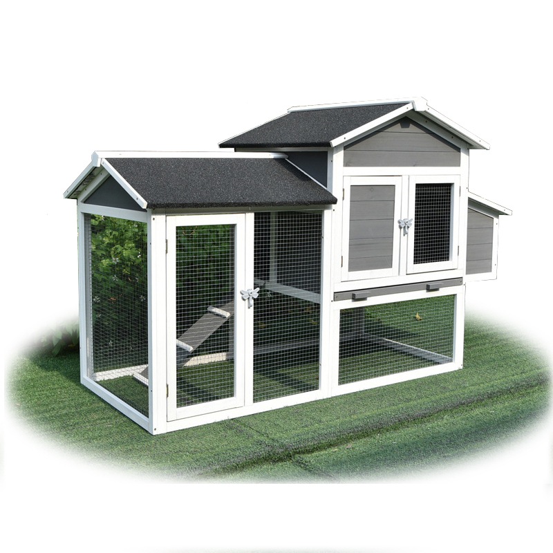 Buy PawHub Extra Large Wooden Chicken Coop Rabbit Hutch Hatch Box With