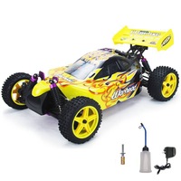 New Remote Control Hsp Rc Car 1/10 2.4Ghz 2Speed Nitro 4Wd Off-Road Buggy
