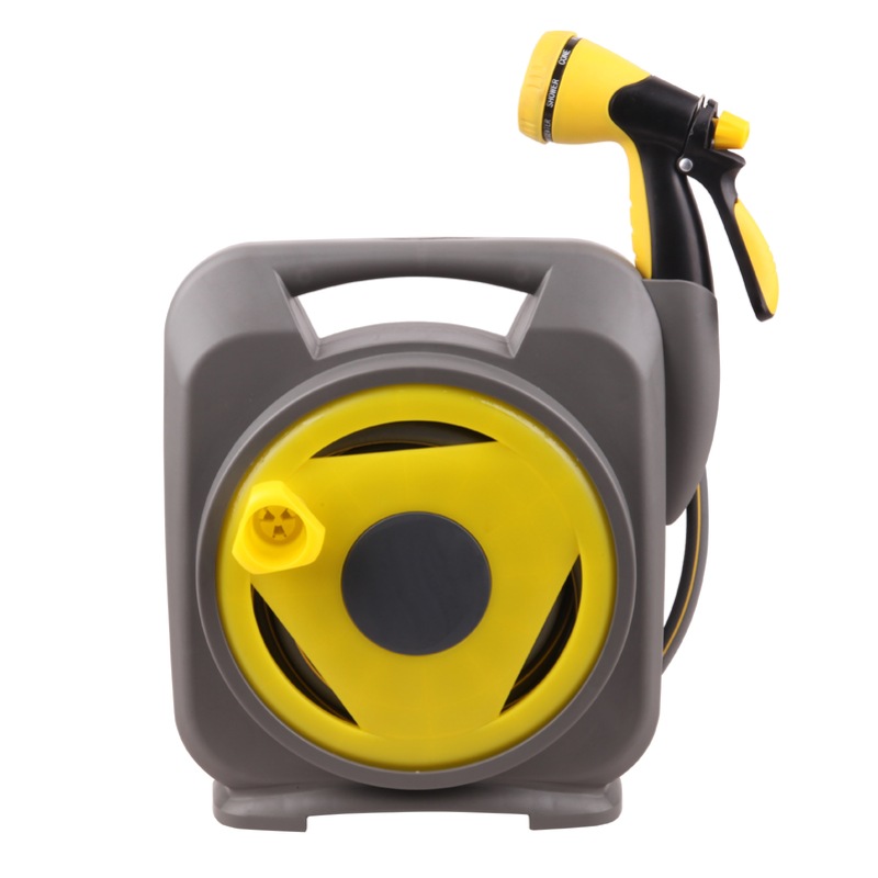 Buy SeeSa Garden Tools 12M Water Hose Retractable Hose Reel Spray Gun