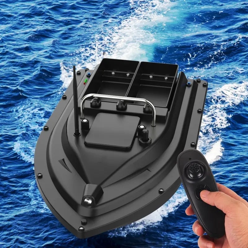 Buy Twin Bins Motor RC Boat Fishing Boat Bait Boat 2kg Fish Baits Lure Load  - MyDeal