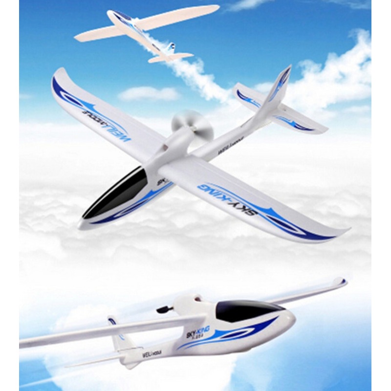 Buy Wltoys Sky King 750Mm Fixed Wing Rc Plane Rtf Airplane 3Ch 2.4Ghz