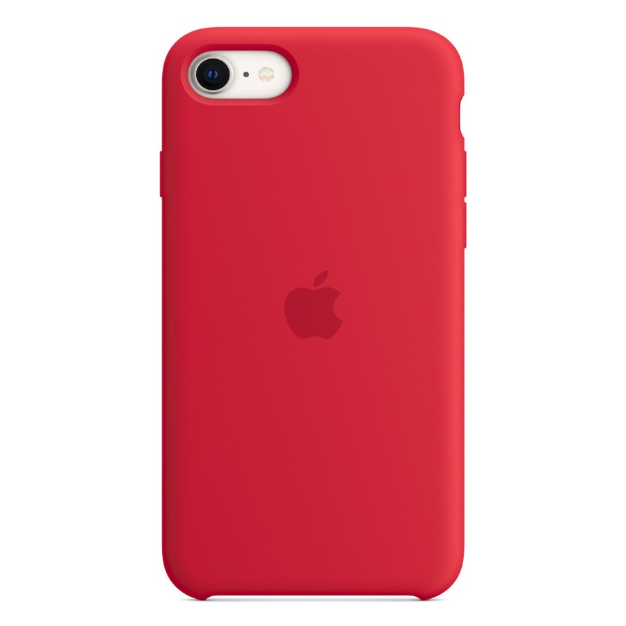Buy Apple iPhone SE Silicone Case - Red - Everyday Rewards Shop