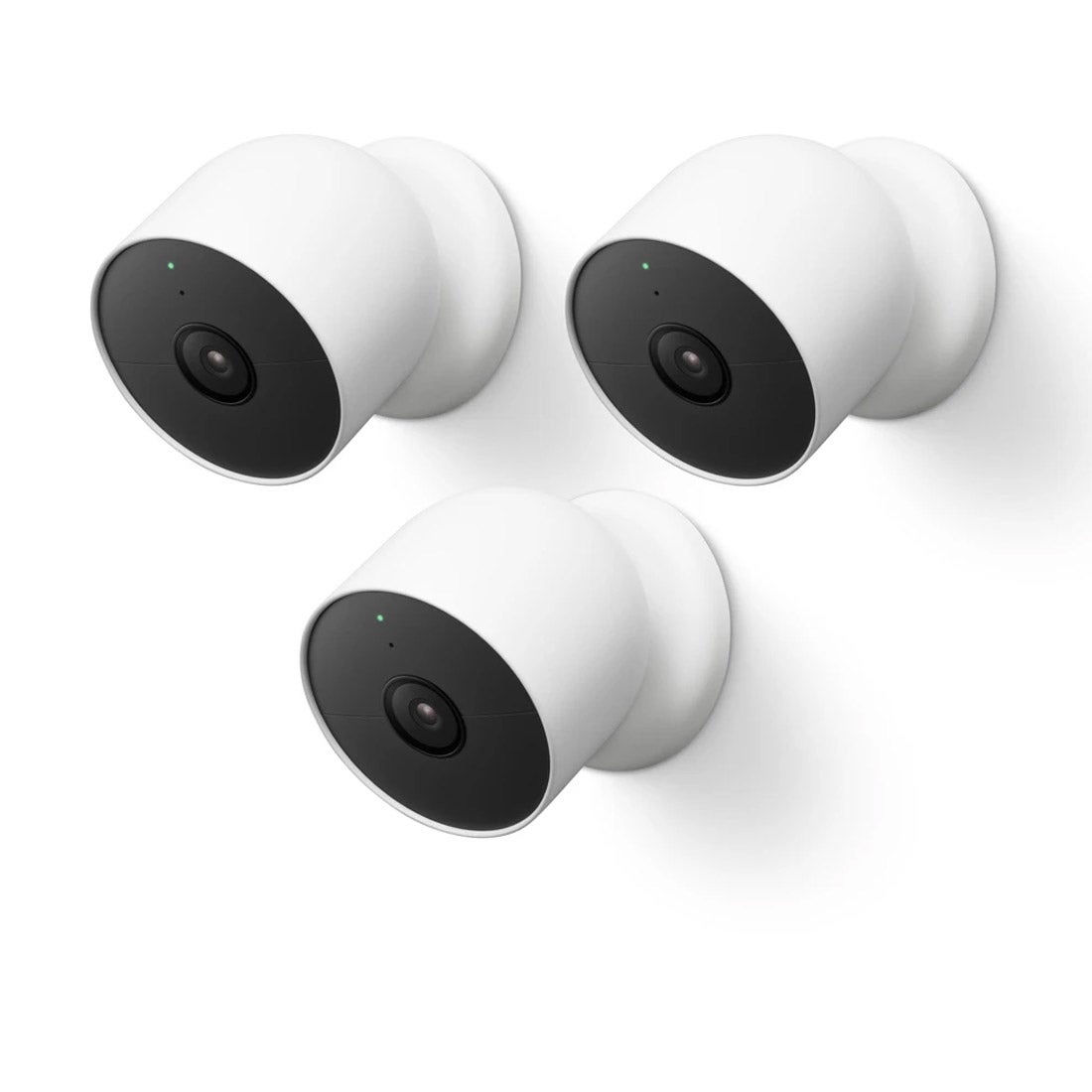 Google Nest Cam Wireless Camera (Outdoor or Indoor, Battery, GA02077-AU - 3 pack)