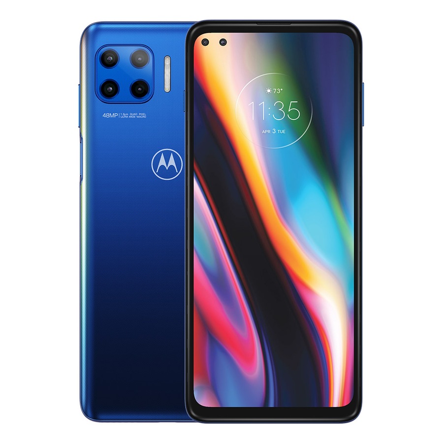 Motorola Moto G 5G Plus (128GB/6GB, 6.7'', 48MP) - Surfing Blue