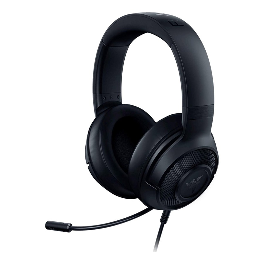 Razer Kraken X Lite Essential 3.5mm Wired Lightweight Gaming Headset - Black