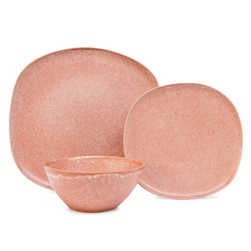 Buy 12pc Salt & Pepper Arch Kitchen Porcelain Dinner/Side Plate/Bowl