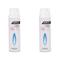 2x Avanti 250ml Purified Butane Gas Cylinder Bottle Refill Kitchen Bake/Cooking