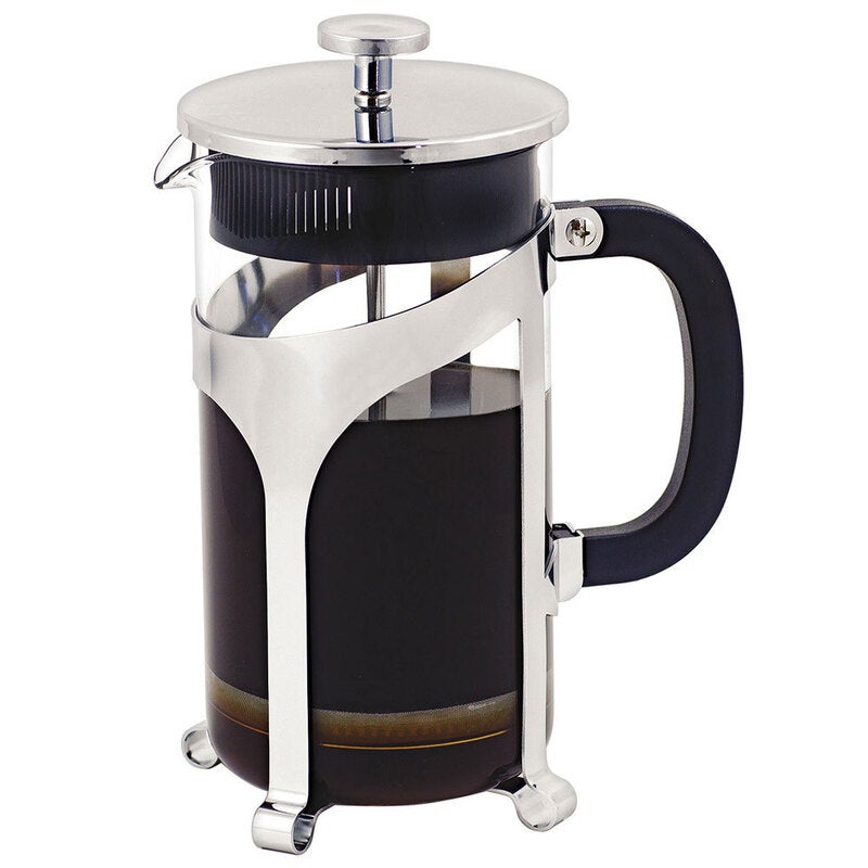 Avanti 1L/8 Cup Cafe Press Glass Coffee Plunger Glass/Stainless Steel Carafe