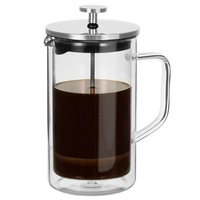Avanti Capri 350ml Double Wall French Coffee Plunger/Press Glass Maker Clear/SL