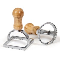 Avanti Round and Square Ravioli Cutters/Home Made/Kitchen/Pasta/Maker/Dough