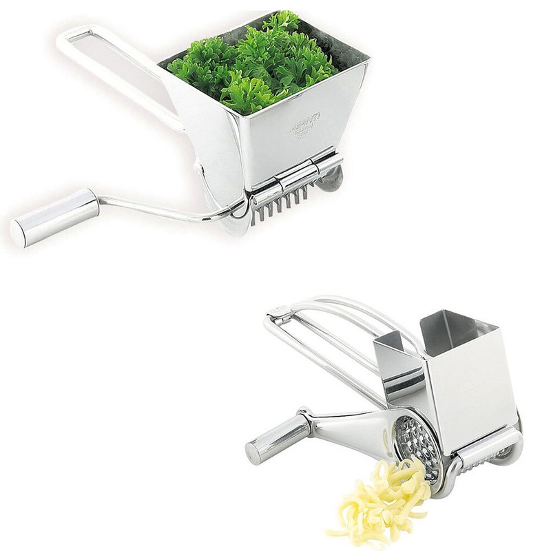 Buy Avanti Stainless Steel Rotary Drum Cheese Grater & Herbs Mill