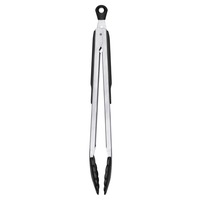 Oxo Good Grips 30cm Kitchen Stainless Steel Tongs w/ Nylon Head Silver/Black